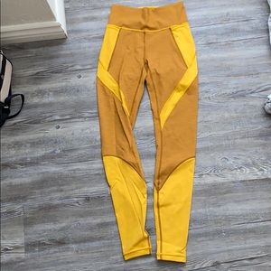 Lululemon patchwork leggings